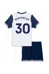 Fotbalové Dres Tottenham Hotspur Rodrigo Bentancur #30 Dětské Domácí Oblečení 2024-25 Krátký Rukáv (+ trenýrky)